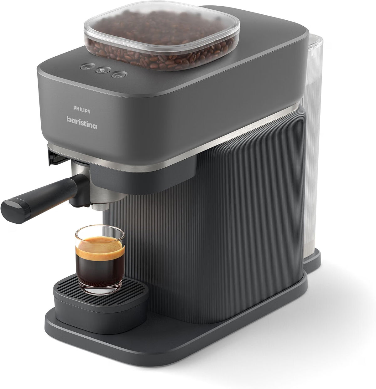Philips Espresso Machine, 16 Bar, Automatic Grinder, Compact Coffee Machine, Home Kitchen Appliances