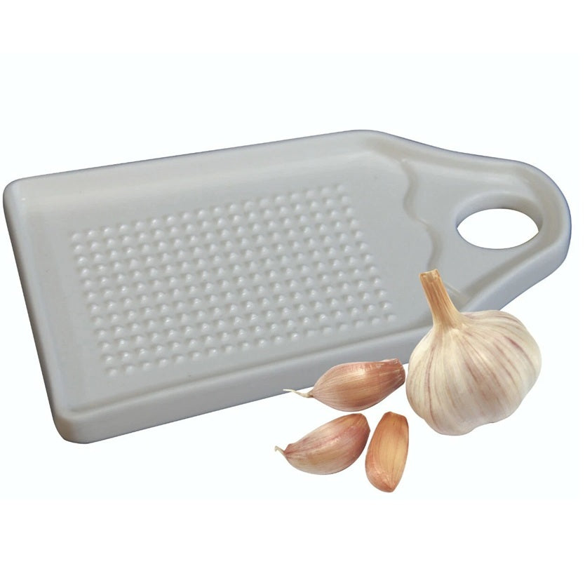 Porcelain Ginger Grater Shredder Kitchen Tool Daikon radishes, Lemon Orange Rind, Nutmeg Chocolate Grater
