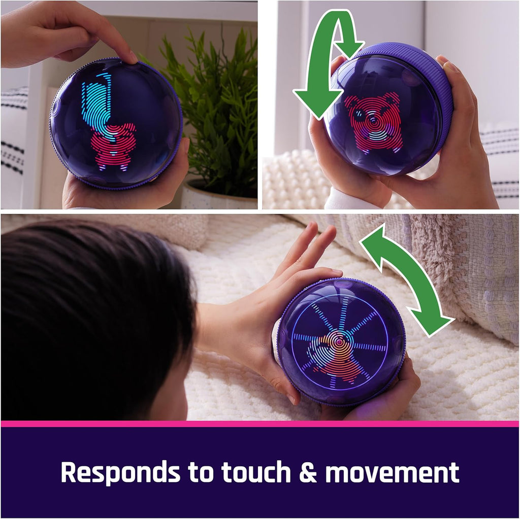 Bitzee Interactive Hamster Ball | Electronic Digital Hamster Pet | Feed, Exercise, Play Games,