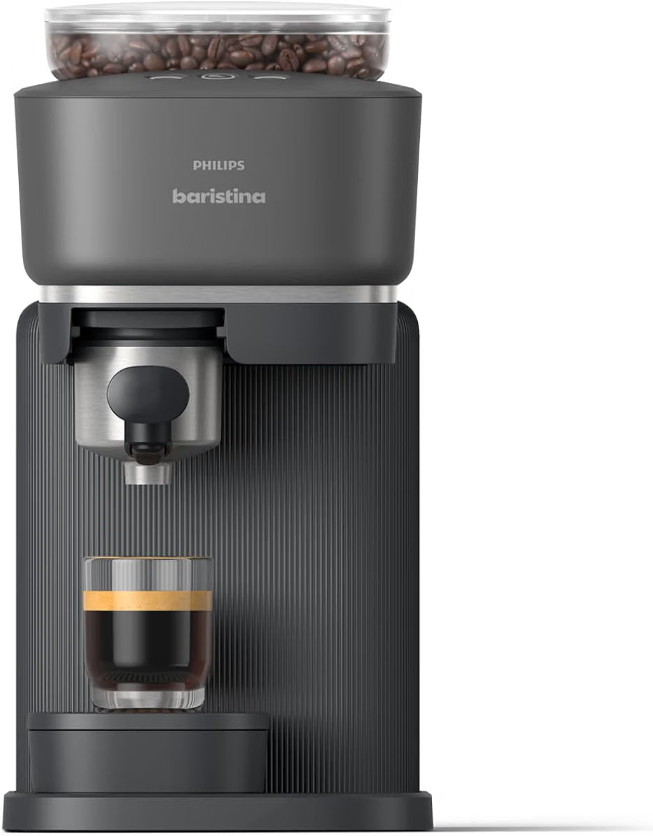 Philips Espresso Machine, 16 Bar, Automatic Grinder, Compact Coffee Machine, Home Kitchen Appliances