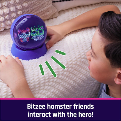 Bitzee Interactive Hamster Ball | Electronic Digital Hamster Pet | Feed, Exercise, Play Games,