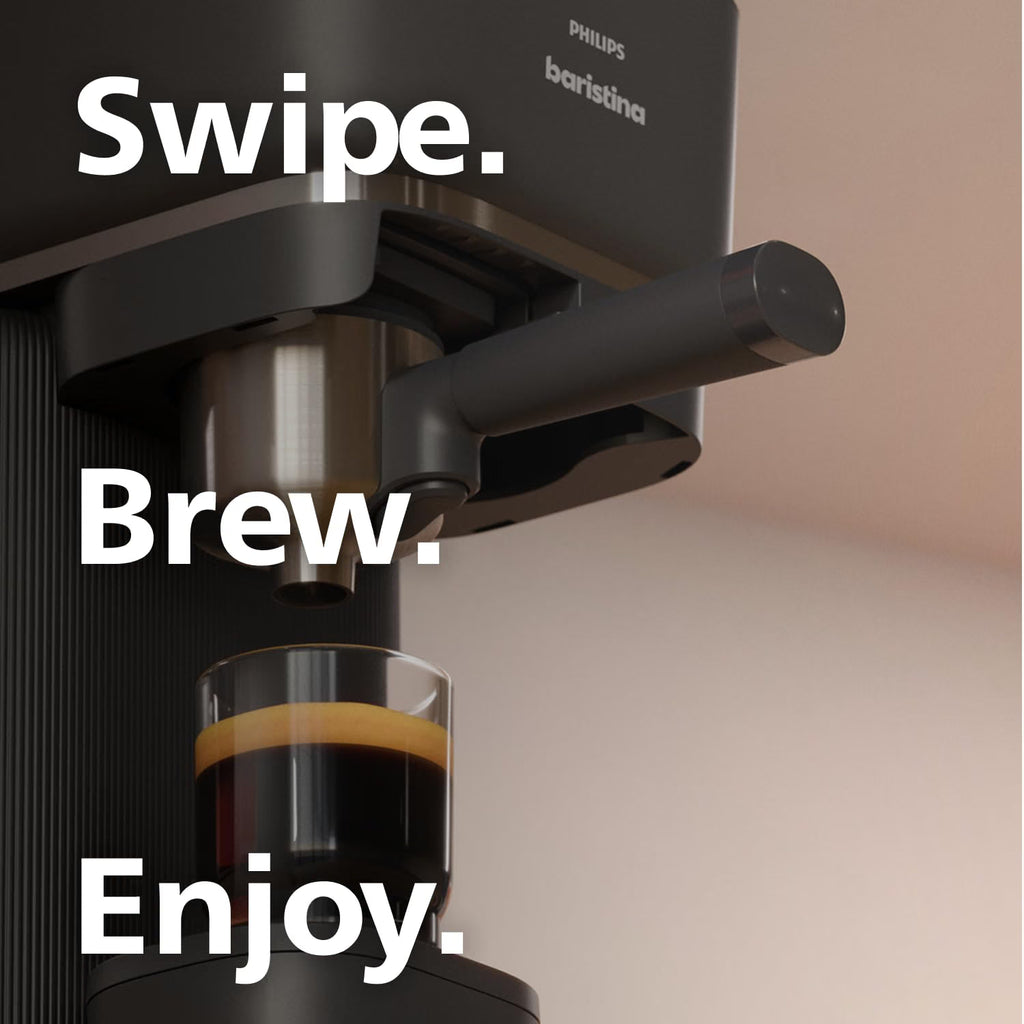 Philips Espresso Machine, 16 Bar, Automatic Grinder, Compact Coffee Machine, Home Kitchen Appliances