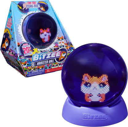 Bitzee Interactive Hamster Ball | Electronic Digital Hamster Pet | Feed, Exercise, Play Games,