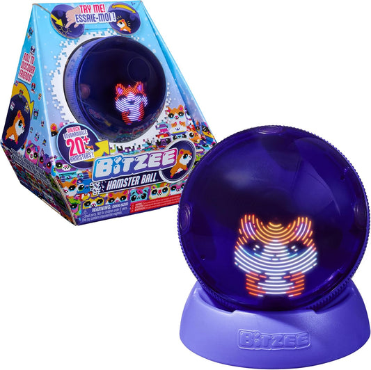 Bitzee Interactive Hamster Ball | Electronic Digital Hamster Pet | Feed, Exercise, Play Games,