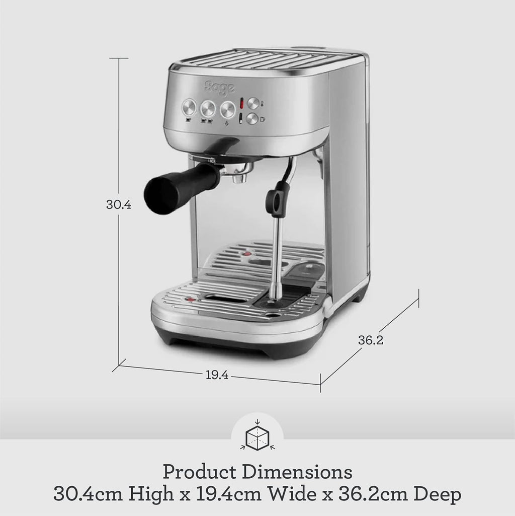 Breville Espresso Coffee Machine | Ground Coffee Barista Style Cappuccino Coffee Maker| Inbuilt Milk Frother