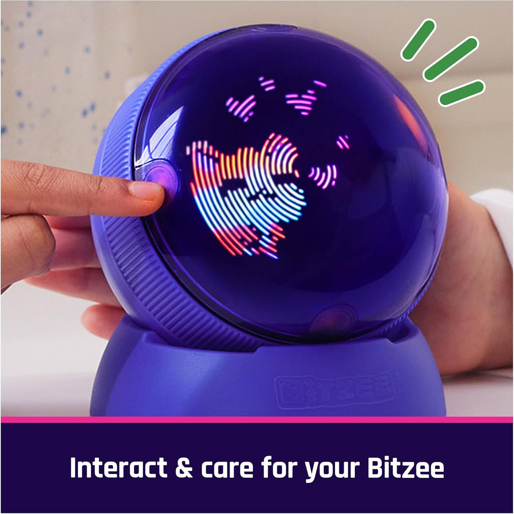 Bitzee Interactive Hamster Ball | Electronic Digital Hamster Pet | Feed, Exercise, Play Games,