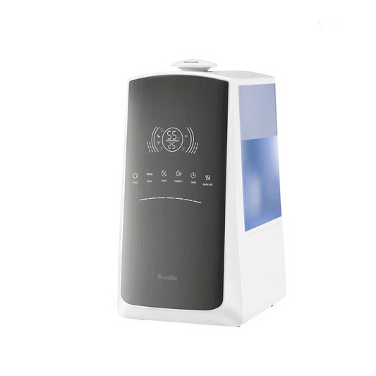 Breville | The Smart Mist Humidifier | Bedroom (40m2) Humidifier | 110Watts | Healthy Humidifier | Cool/Warm Mist