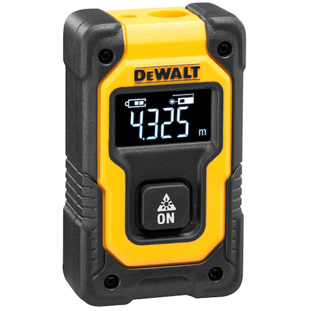 DeWalt Pocket Laser Distance Measure 16m | USB Charging | High Accuracy | Compact & Lightweight