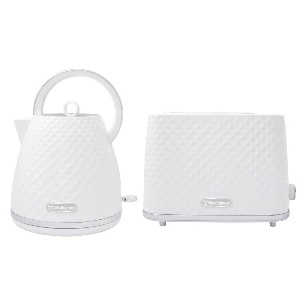 Westinghouse Breakfast Maker Set 1.7L Kettle 2 Slice Toaster Toasting Machine
