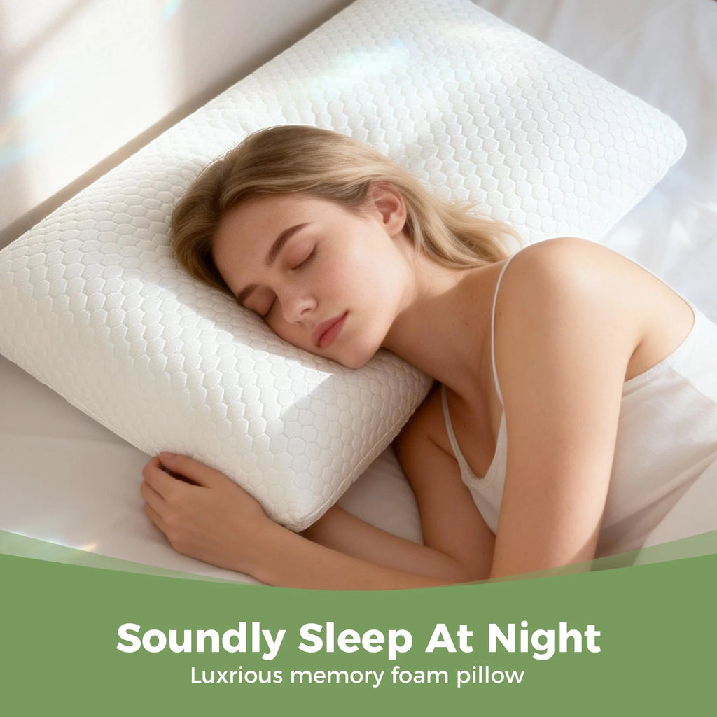 Orthopaedic Pillow Neck 60x40cm Side Support Pain Stomach Back Sleeper Breathable