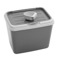 Paws & Claw 52.5x43cm 60L | W/Scoop Pet Dry Food Storer Bin | Storage Container Grey