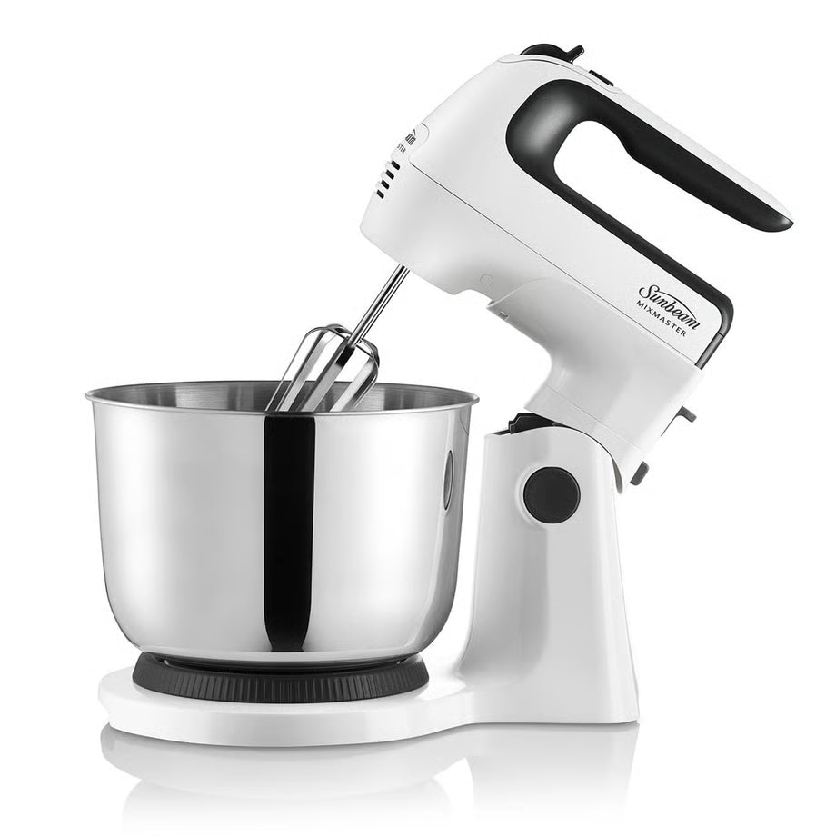 Sunbeam Mini Stand Mixer 3.5L Electric Mixing Cake Bakers Beater Whisk Bowl 6 Speed
