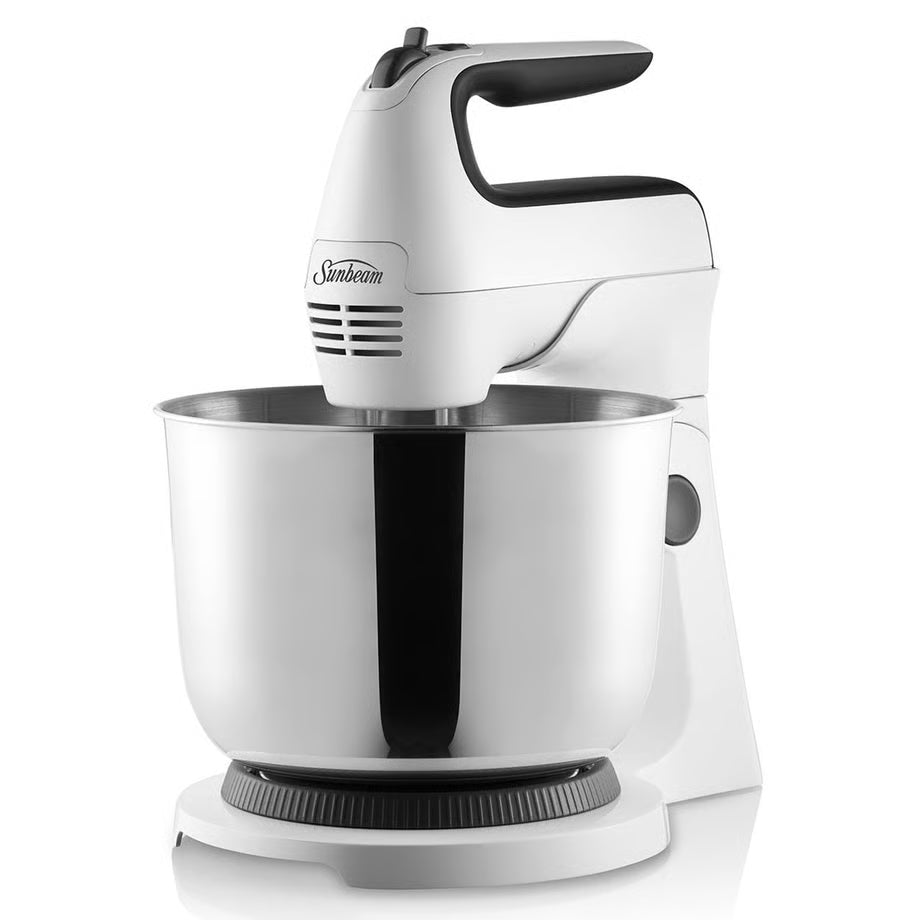 Sunbeam Mini Stand Mixer 3.5L Electric Mixing Cake Bakers Beater Whisk Bowl 6 Speed