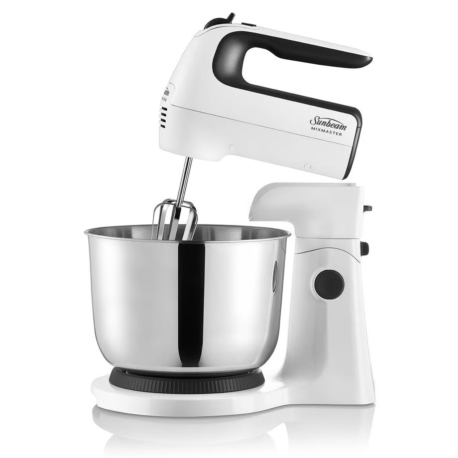 Sunbeam Mini Stand Mixer 3.5L Electric Mixing Cake Bakers Beater Whisk Bowl 6 Speed