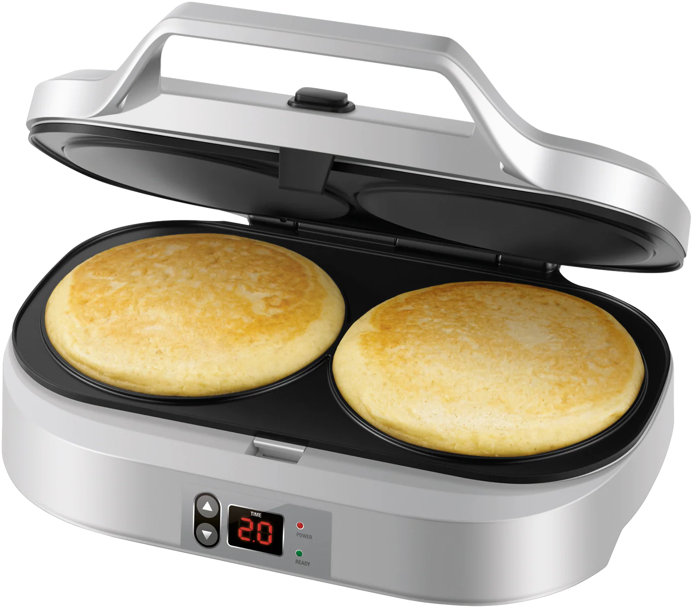 Kambrook Golden Fluffy Pancake Maker | Electric Hot Heated Pancake Machine | Fritter Biscuit Crepe Press