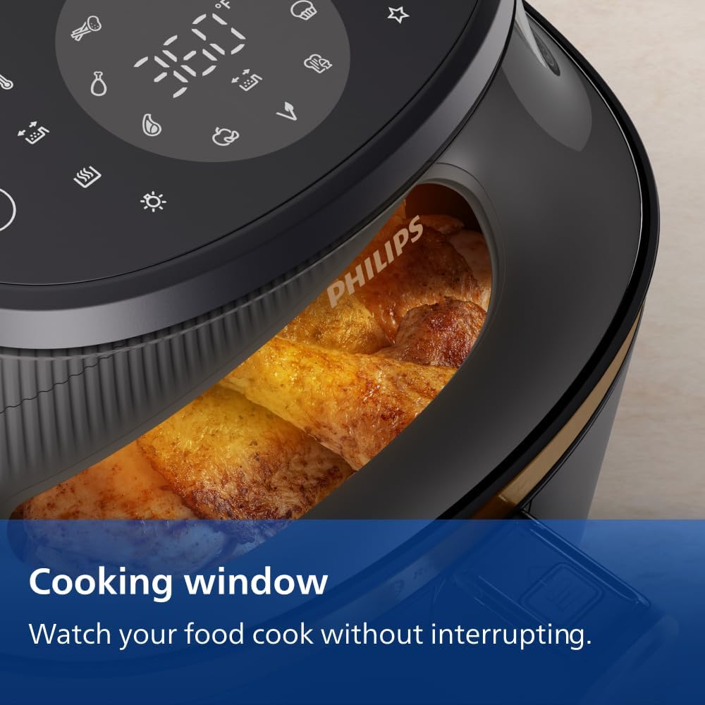 Philips Large 7.2L Airfryer, Electric Kitchen Appliance 16 Presets, Air Frying Fat Removal Hot Chips Nuggets and more