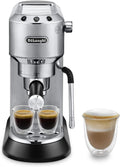 De'Longhi Manual Espresso Coffee Machine | Electric Cappuccino Coffee Maker with Milk Frother | Milk Frothing Steam Wand