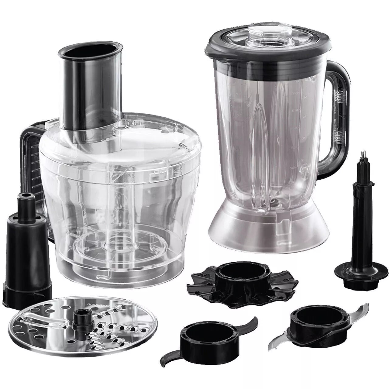 Russell Hobbs Food Chopper Processor | Electric Blenders Grinding Crusher Mixing | Slicing Whipping Shredder Whisk
