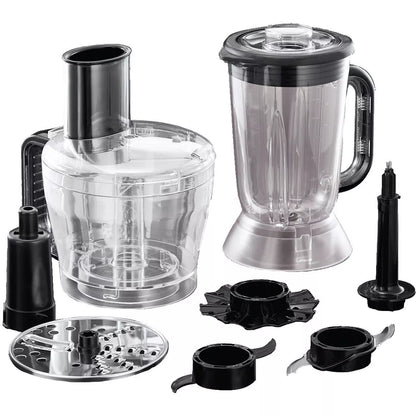 Russell Hobbs Food Chopper Processor | Electric Blenders Grinding Crusher Mixing | Slicing Whipping Shredder Whisk