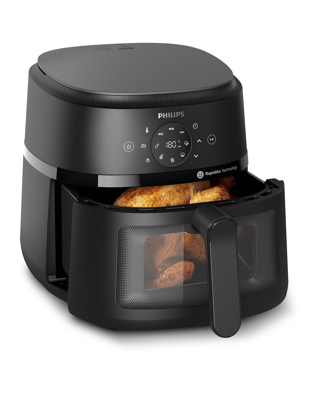 Philips Large 6.2L Air Fryer | Healthy Bake Roast Grill Airfryer | Kitchen Appliance Frying 13 Presets