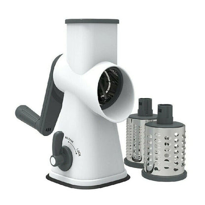 Cheese Grater Shredder Vegetable Grating Portable Shred Grate Slicer Drum Nut