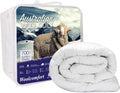 Australian Made Merino Wool DOUBLE Quilt | Doona | Duvet | Bedding | Blanket |700GSM (180x210cm)