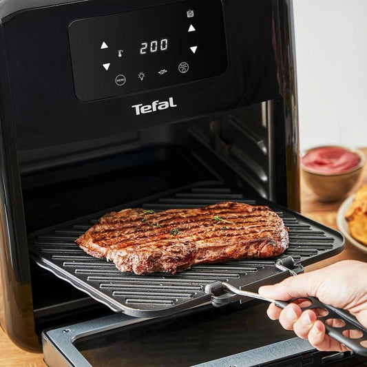 Tefal Easy Fry Oven & Grill XXL 9-in-1 Air Fryer FW5018 | 9 in 1 Technology | Rapid Air Circulation | Die Cast Aluminum | Healthy Cooking | 3 Meals at once | 11 L Capacity