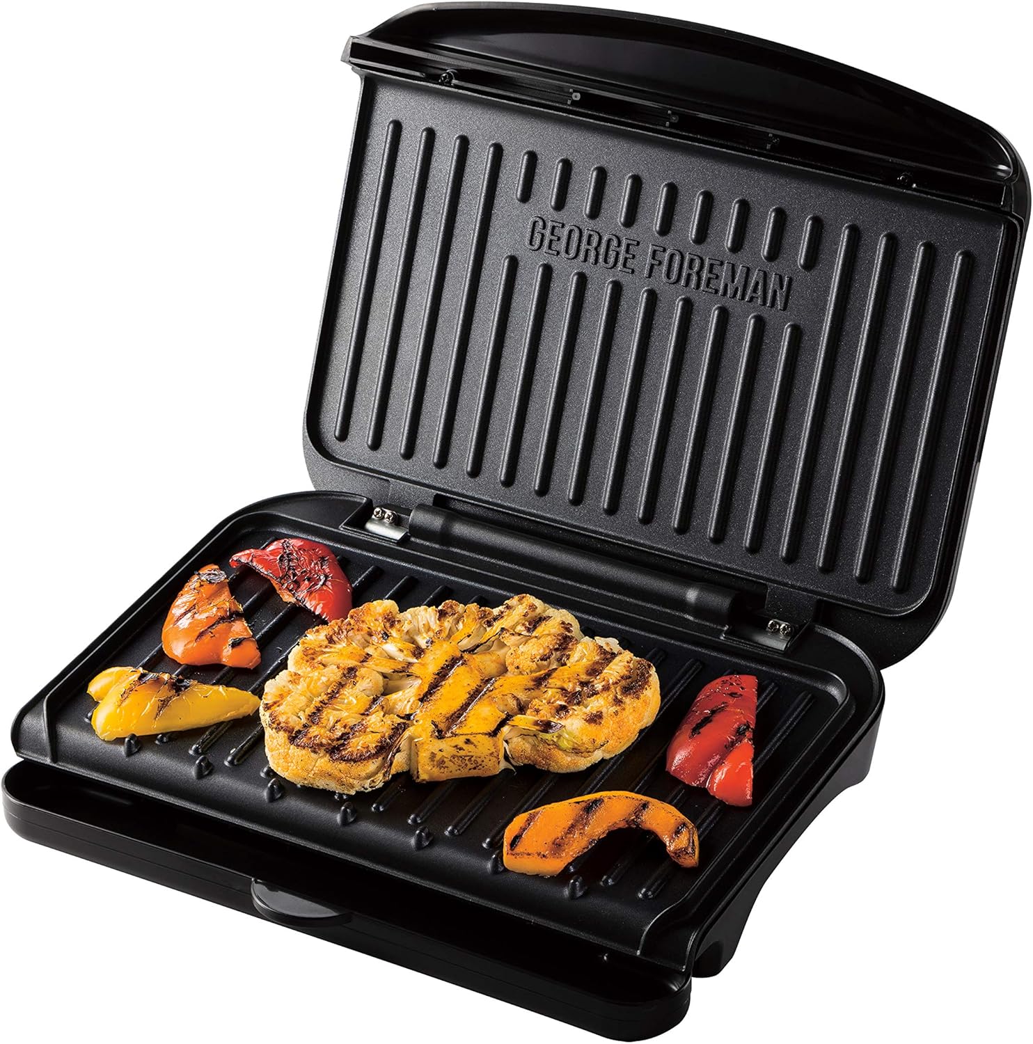 George Foreman Electric Grill Plate Non Stick Griddle Plates Meat Vegetable Sandwich