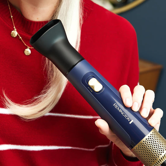 Remington Womens Air Styler | Ceramic Iconic Conditioning | Heated Hair Brush Styling Tool