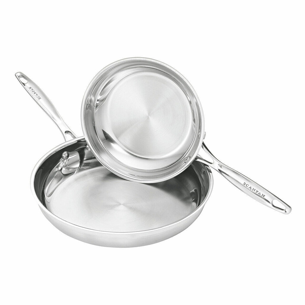 Scanpan 2PC Frying Pan 20cm 28cm Frypans Oven Safe Induction Stove Cooker