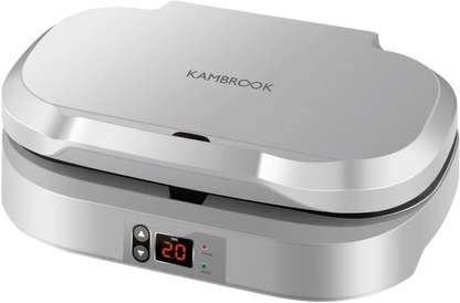 Kambrook Pancake Maker | Electric Digital Breakfast Pancake Machine | Non Stick Heated Kitchen Appliance