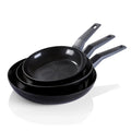 3 Piece Stanley Rogers Frypan - Frying Pan Ceramic Non-Stick Induction Safe Oven-Safe DIshwasher Safe
