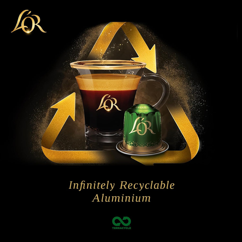 100 Pack L’OR Espresso Grande Assortment Pack | Nespresso Compatible Capsules Pods for Coffee Machines