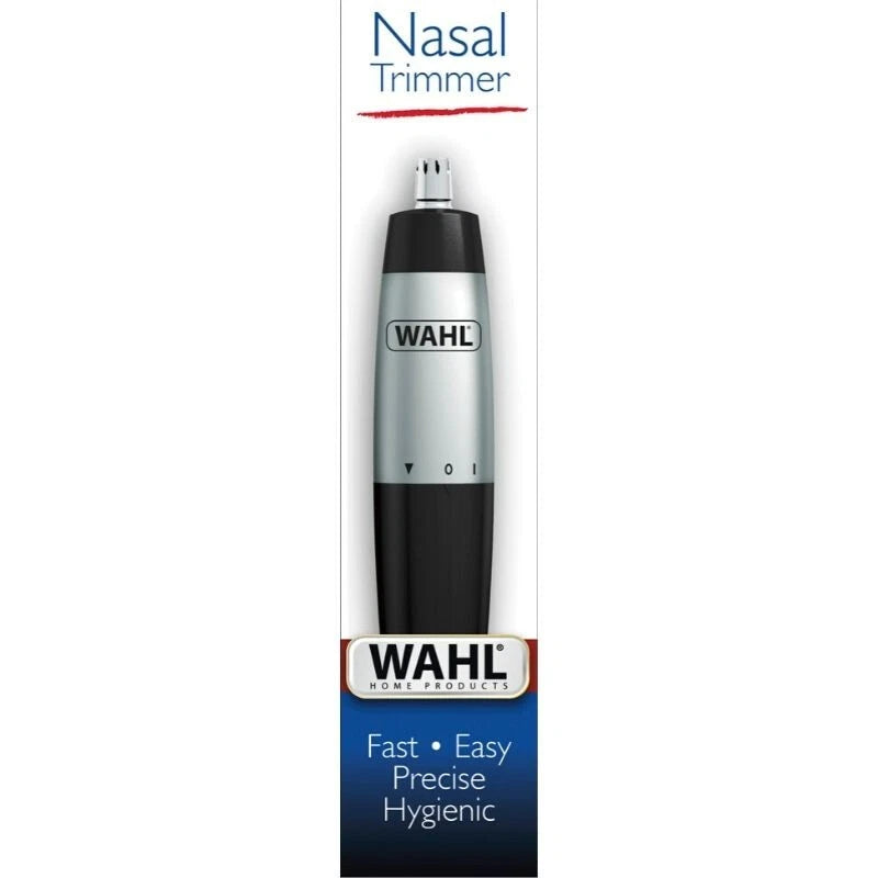 Wahl Nose Ear Trimmer Wet/Dry Battery Operated Hair Remover Clipper Travel Home Men's Groomer