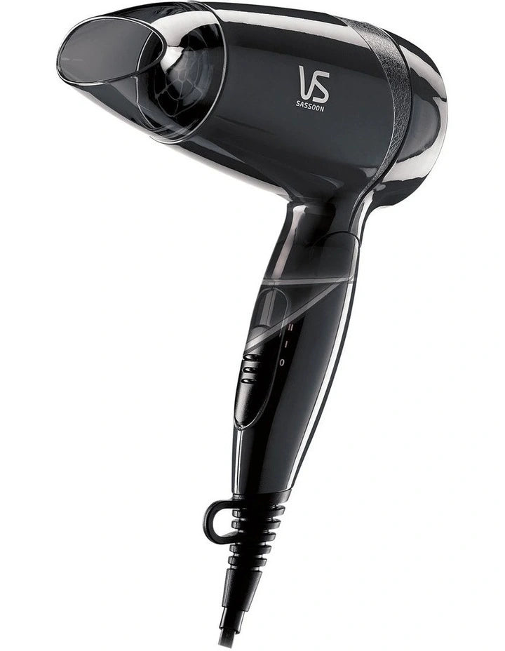 Vs Sassoon Mini Pro Hairdryer 1200W Blow Dryer Portable Gym Travel Hair Drying Dryer Fast Drying