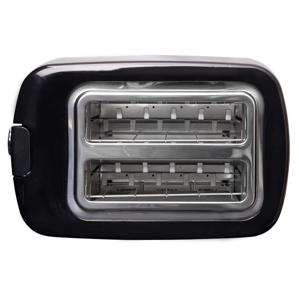 2 Slice Electric Toaster Kitchen Appliance Bread Toaster Cooker, Removable Crumb Tray, Extra-Wide 2 Slice