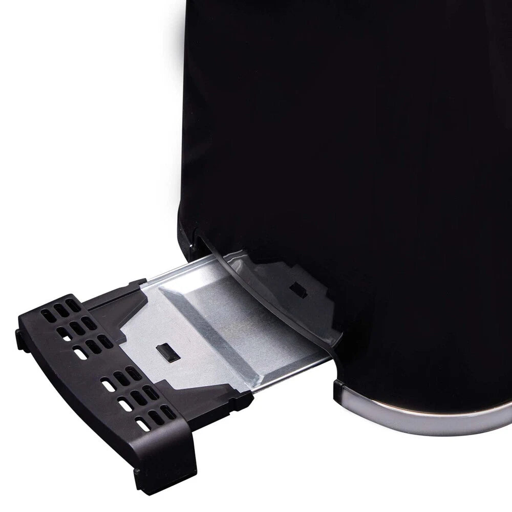 2 Slice Electric Toaster Kitchen Appliance Bread Toaster Cooker, Removable Crumb Tray, Extra-Wide 2 Slice