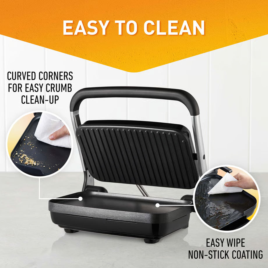 Sunbeam Sandwich Maker Bread Steak Press Grill Non-Stick Cooking Plates Hotplate Breakfast Machine