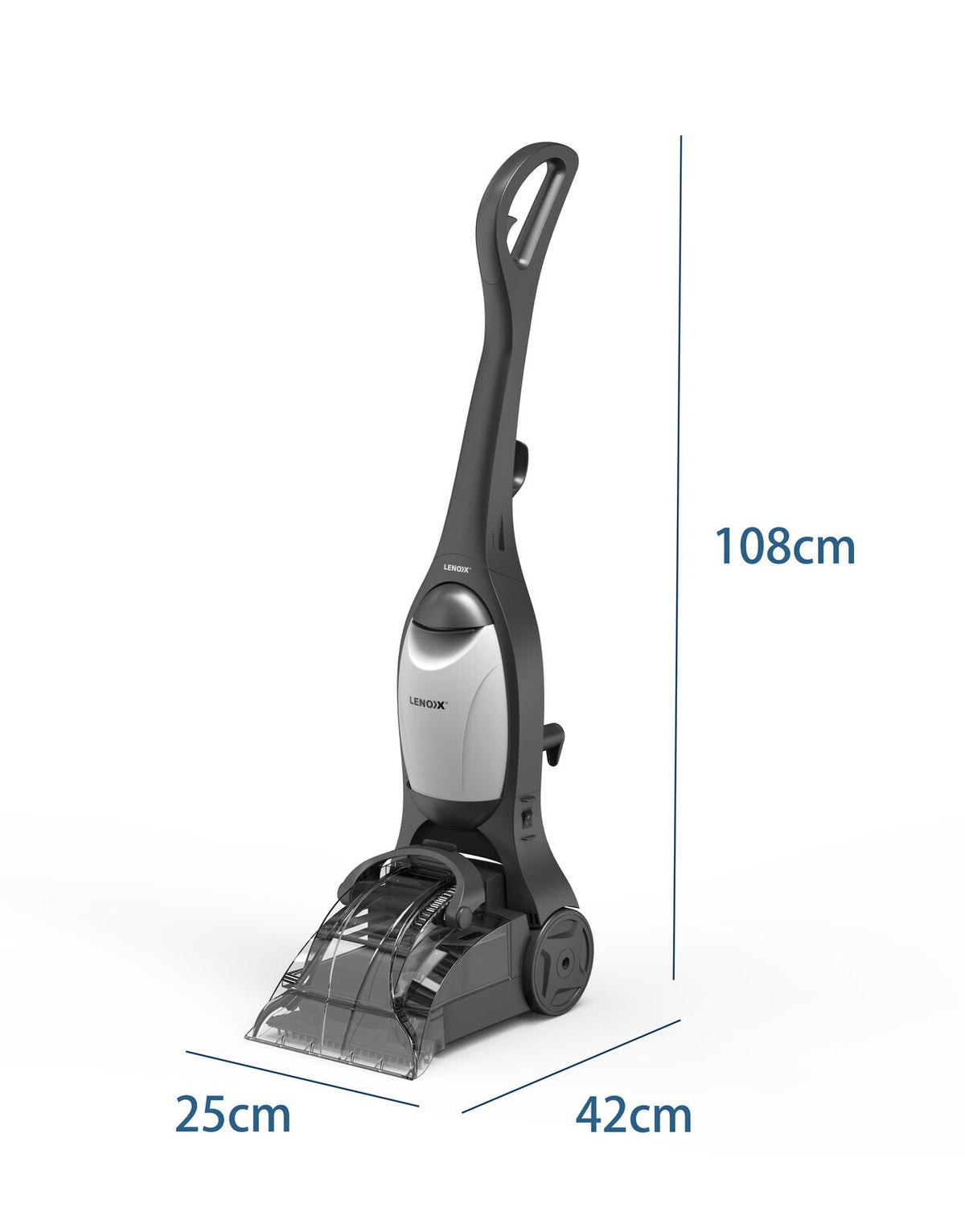 Carpet Washer Cleaner Shampooer Home Deep Rug Cleaning Machine Rug, Dirty Clean Water Tank, Lightweight 600W
