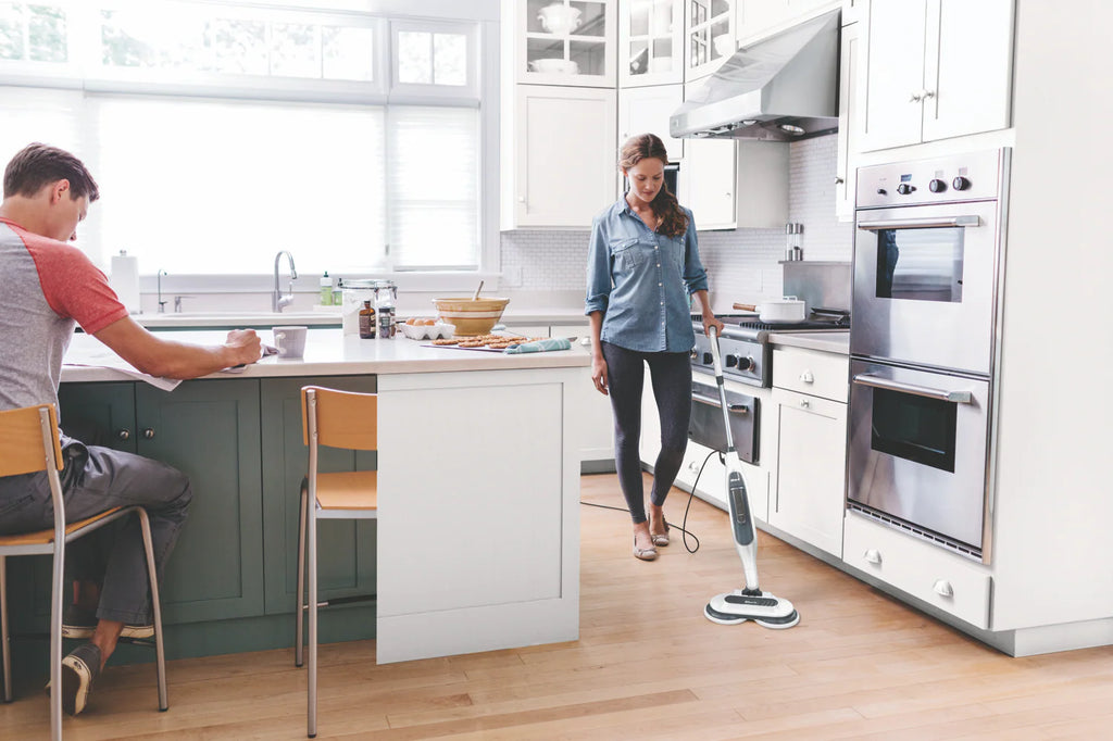 Shark Steam Scrubber Mop For Hard Sealed Floors Tiles Hardwood Stone Cleaner Scrub Sanitiser Clean
