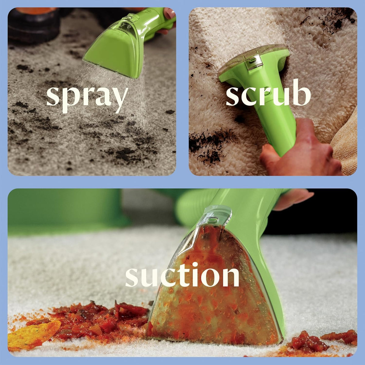 BISSELL Multi-Purpose Portable Carpet and Upholstery Cleaner, Car and Auto Detailer, Spot and Stain Remover