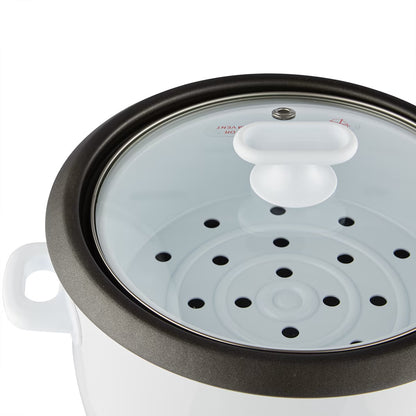 7 Cup Rice Cooker with Vegetable Steamer Tray Basket