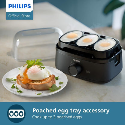 Philips Egg Cooker Poacher | Electric Poached Tray Hard Soft Boiled Maker