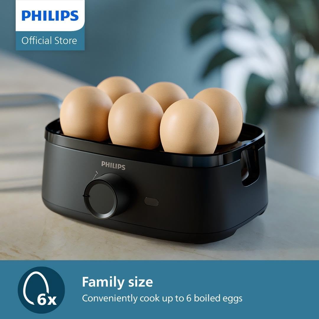 Philips Egg Cooker Poacher | Electric Poached Tray Hard Soft Boiled Maker
