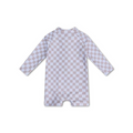 Swim Essentials UV Long Sleeved Swimsuit Rashguard Sand Check Kids
