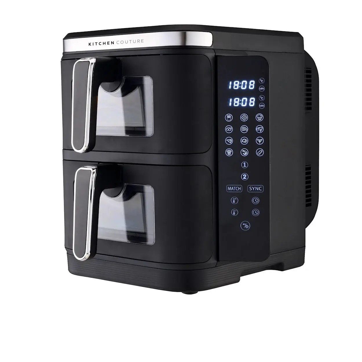 Kitchen Couture Air Fryer 11L | Food Cooker Chips Chicken Airfryer Healthy Cooker Oil Free Kitchen Digital Control
