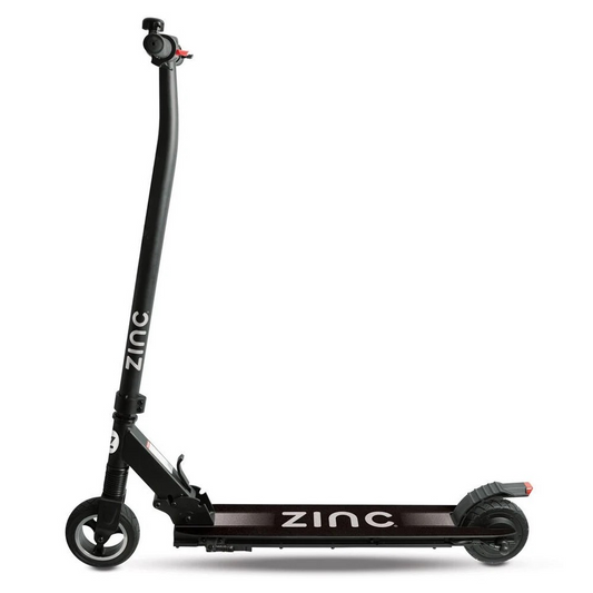 Zinc Eco Electric Scooter | Kids Ride On Toy 14y+ | 105x21x40cm Black | convenient transportation