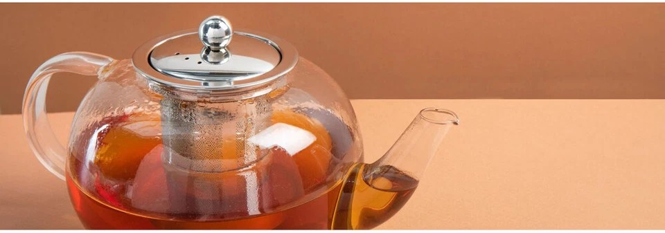 La Cafetiere 25.5cm | 1.5L Glass Teapot w/ Stainless Steel Infuser | Kettle Brewer