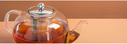 La Cafetiere 25.5cm | 1.5L Glass Teapot w/ Stainless Steel Infuser | Kettle Brewer