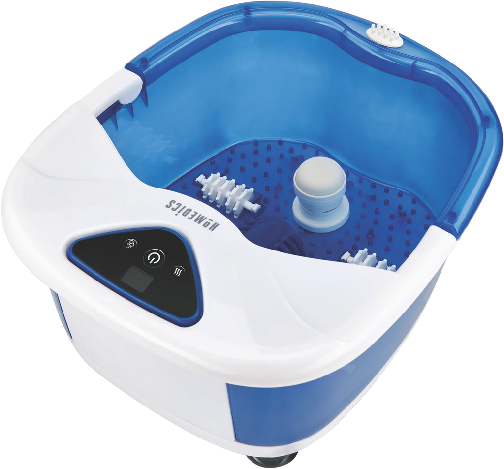 Homedics Foot Spa Bath Massager Heat Bubbles Footbath Heated Feet Massager With Heat Boost